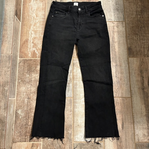 Madison Bleeker mid rise crop flare jeans gray - 4 - Picture 3 of 7